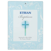 ブルーレースボーイ洗礼 クリップボード (裏面)