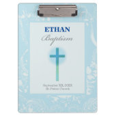 ブルーレースボーイ洗礼 クリップボード (正面)