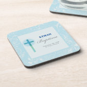 ブルーレースボーイ洗礼 コースター (左側)