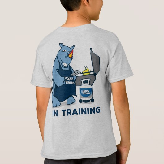 ブルーレーノ「Griller in Training」 Boys Tシャツ (裏面)
