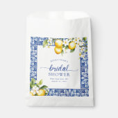 ブルーレ地中海のモンズブライダルシャワー フェイバーバッグ (正面)