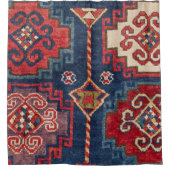 ブルーレ王室のッドカザックエルパソビブ  シャワーカーテン (正面)