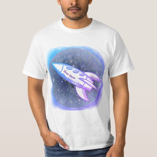 ブルーロケット Tシャツ (正面)