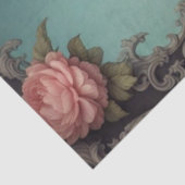 ブルーロココ香水ボトル2デクページ紙 薄葉紙 (詳細)