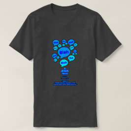 ブルーロゴ - 悪魔に抵抗せよ Tシャツ