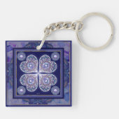 ブルーロザス キーホルダー (裏面)