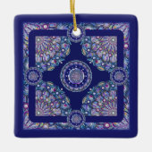 ブルーロザス セラミックオーナメント (正面)