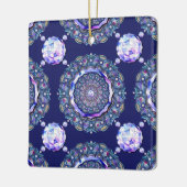 ブルーロザス セラミックオーナメント (左)