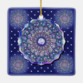 ブルーロザス セラミックオーナメント (裏面)