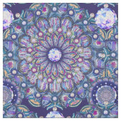 ブルーロザス ファブリック (クローズアップ)