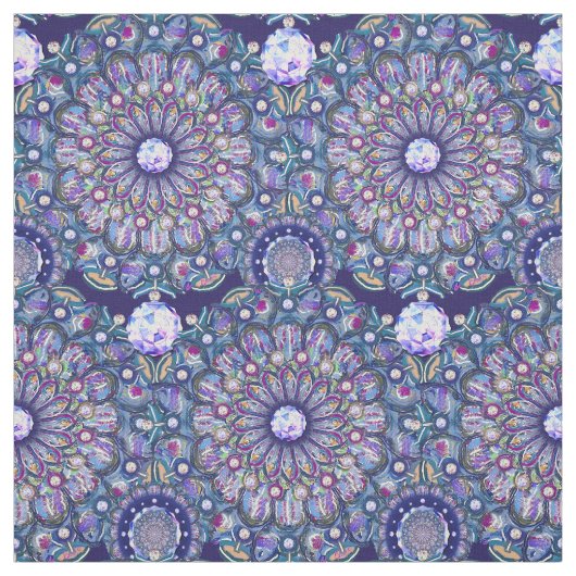 ブルーロザス ファブリック (見本)