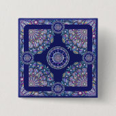 ブルーロザス 缶バッジ (正面)