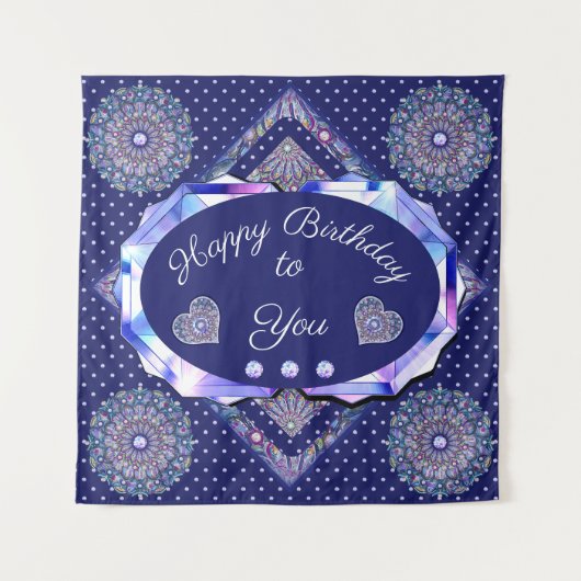 ブルーロザースタペストリー タペストリー (正面)