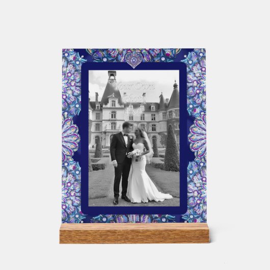 ブルーロザース アクリルサイン (正面)