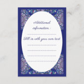 ブルーロザース エンクロージャーカード (裏面)