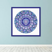 ブルーロザース キャンバスプリント (インサイチュ (ウッドフロア))