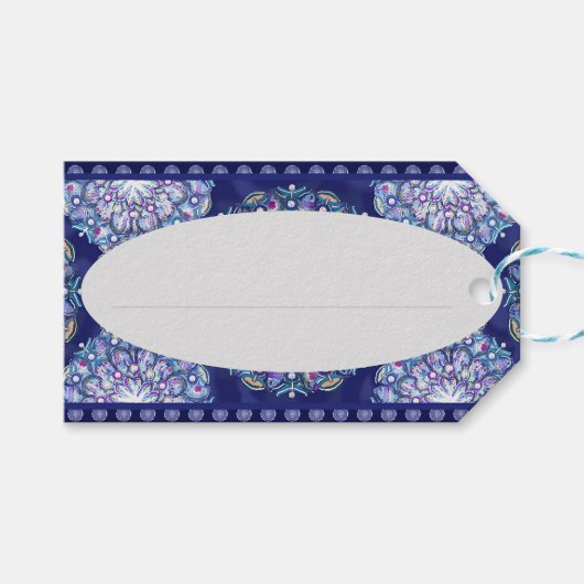 ブルーロザース ギフトタグ (正面(横))