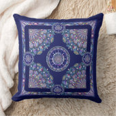 ブルーロザース クッション (ブランケット)