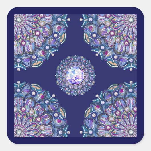 ブルーロザース スクエアシール (正面)