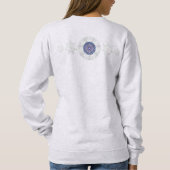 ブルーロザース&スノーフレーク スウェットシャツ (裏面)