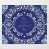 ブルーロザース スパークリングワインラベル (シングルラベル)