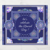 ブルーロザース スパークリングワインラベル (シングルラベル)