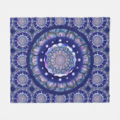 ブルーロザース フリースブランケット (正面(横))