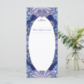 ブルーロザース メニュー (スタンド正面)