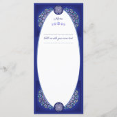 ブルーロザース メニュー (正面)