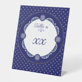 ブルーロザース 台座サイン (正面)