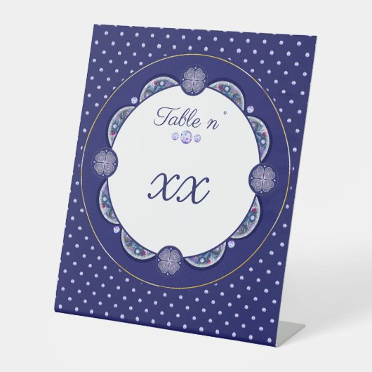 ブルーロザース 台座サイン (正面)