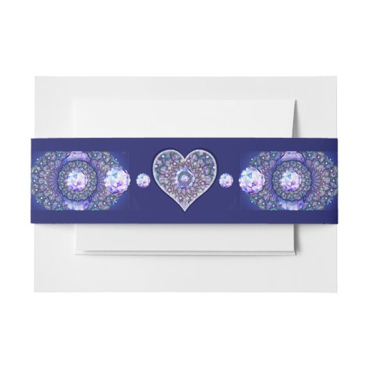 ブルーロザース 招待状ベリーバンド (正面例)