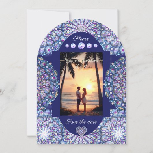 ブルーロザース 招待状 (正面)