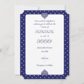 ブルーロザース 招待状 (裏面)