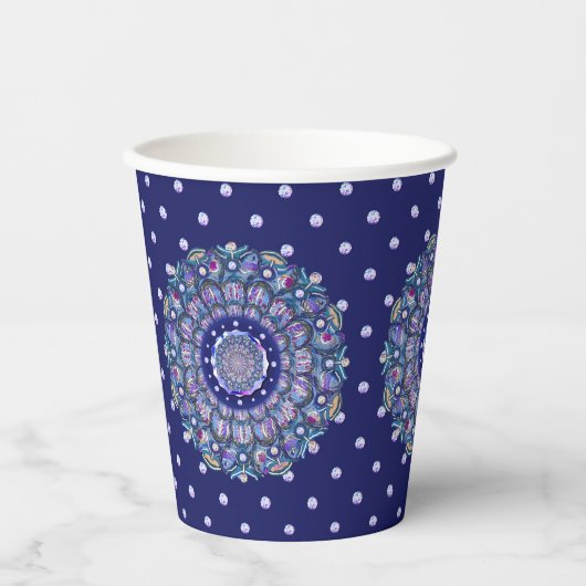 ブルーロザース 紙コップ (正面)