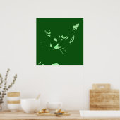 ブルーロシアのアポップ・アートのート ポスター (キッチン)