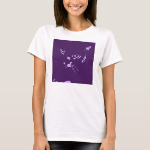 ブルーロシアのキャットアポップ・アートのート Tシャツ