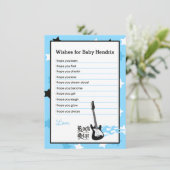 ブルーロックスターがベビーアドバイスカードを希望 アドバイスカード (スタンド正面)