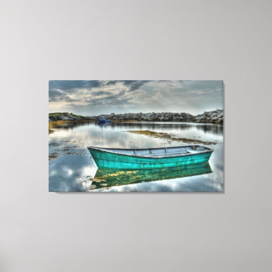 ブルーロックスノバスコシアカナダ キャンバスプリント (正面)