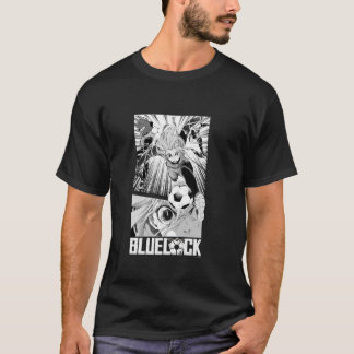 ブルーロックヒョマ走チギリの胸を貫通 Tシャツ