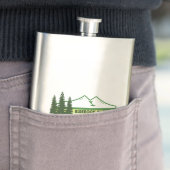 ブルーロックワイルドランドプロビショナルパークグリーンストライプ フラスク (インサイチュ)