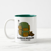 ブルーロックワイルドランド地方パークバックパック ツートーンマグカップ (左)