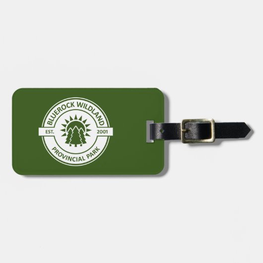 ブルーロックワイルドランド地方公園サンツリー ラゲッジタグ (正面横)