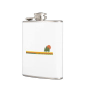 ブルーロックワイルドランド州立公園松の木の日 フラスク (左)