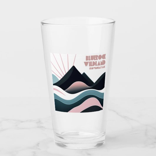 ブルーロックワイルドランド州立公園色の丘 タンブラーグラス (正面)