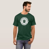 ブルーロック・ウィルドランド州立公園 陽光の木々 Tシャツ (正面フル)