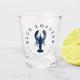 ブルーロブスター実在エテートショット ショットグラス