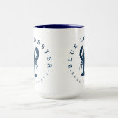 ブルーロブスター実在エテートメイン15ozラージマグ マグカップ (中央)