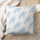 ブルーロブスター クッション (ブランケット)