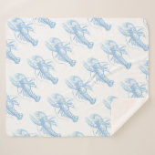 ブルーロブスター シェルパブランケット (正面(横))